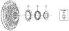 Shimano CS Cassette / Zahnkranz  CS-HG200-9 bo/bn-Group Cassette Sprocket (9-Speed)