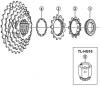 Shimano CS Cassette / Zahnkranz   CS-HG30-I Cassette Sprocket 7-Speed / ac-Group