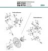 Shimano BR Brake - Bremse  BR-C501 2004 SHIMANO NEXAVE Scheibenbremse