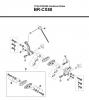 Shimano BR Brake - Bremse  BR-CX50 -3222A  CYCLOCROSS Cantilever Brake