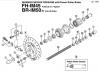 Shimano BR Brake - Bremse  BR-IM50F, 1999 ,-1822 SHIMANO NEXAVE FREEHUB w/Hi-Power Roller Brake