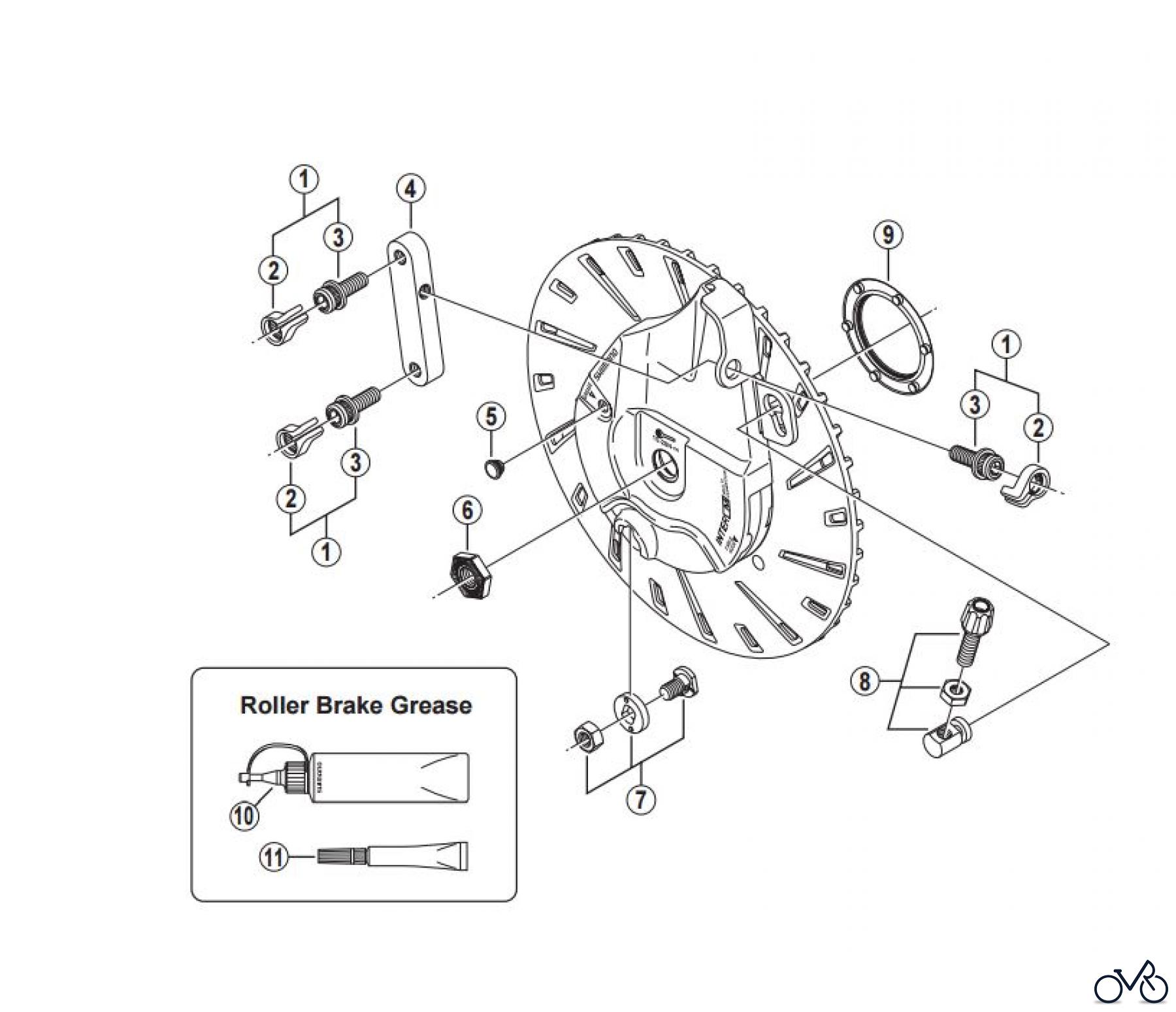 Shimano BR Brake - Bremse BR-IM86-F -3284