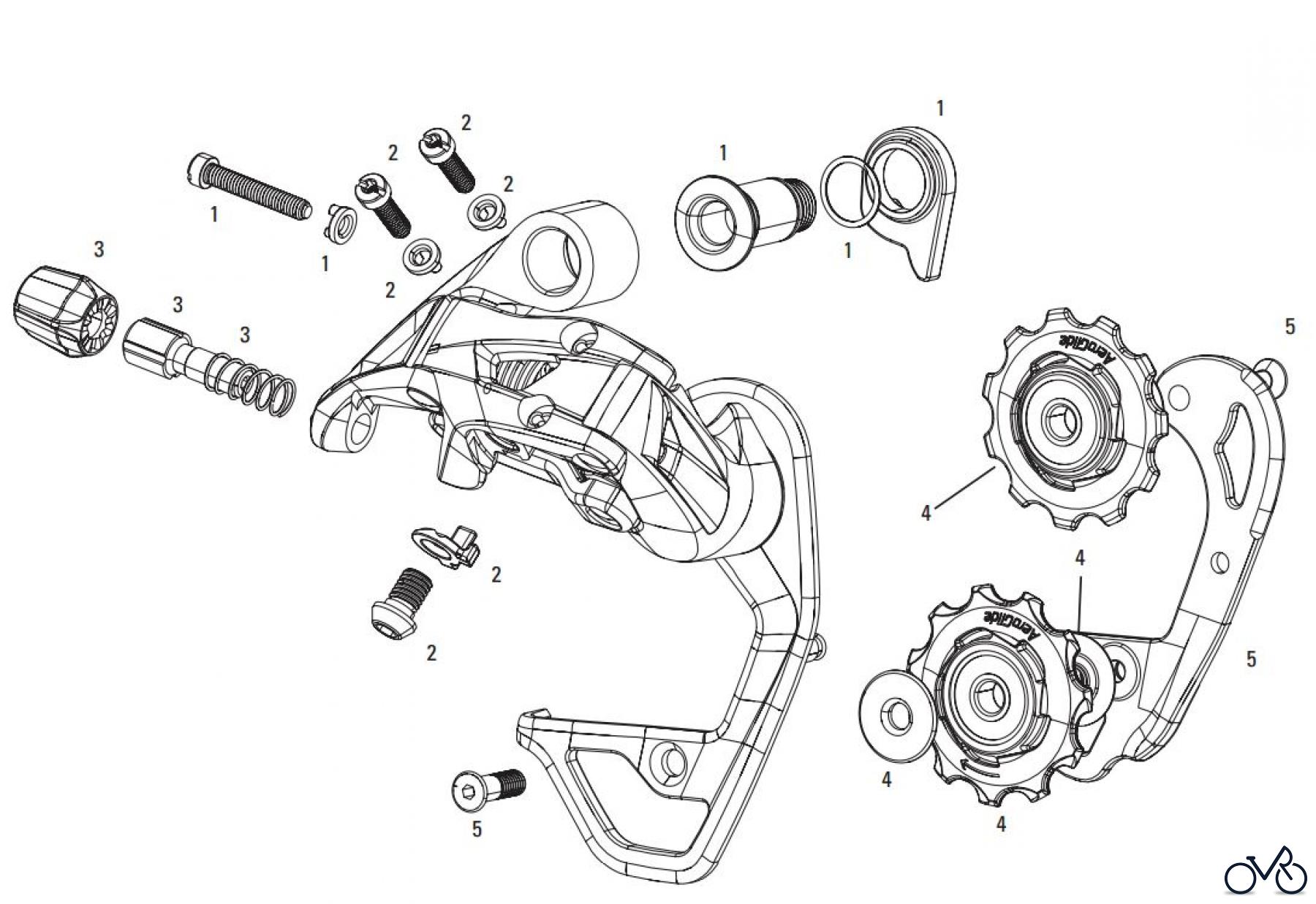  Sram Sram SRAM RED 2013 - REAR DERAILLEUR