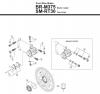 Shimano BR Brake - Bremse  BR-M375 -F -3229
