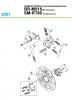 Shimano BR Brake - Bremse  BR-M515-M, 2001 SHIMANO DEORE Vorderradscheibenbremse