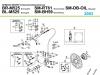 Shimano BR Brake - Bremse  BR-M525, BL-M525 von 2003 SHIMANO DEORE Vorderrad-Scheibenbremse