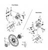 Shimano BR Brake - Bremse  BR-M545-2555A Brake Caliper Disc Brake