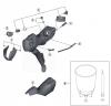 Shimano ST Rapidfire- Schaltbremshebel  ST-RS505, Dual Control Lever (For Disc Brake)
