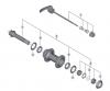 Shimano HB Hub - Vordere Nabe  HB-M8000 Deote XT