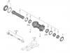 Shimano HB Hub - Vordere Nabe  HB-M9110-BS-4464  XTR Front Hub (For Disc Brake)