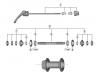 Shimano HB Hub - Vordere Nabe  HB-M6000 (-4193)  DEORE Front Hub