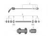 Shimano FH Free Hub - Freilaufnabe  FH-MT200-B (-4357)  Freehub (8/9/10-speed)