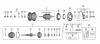 Shimano SG Getriebenabe /Nabenschaltung  SG-C7000-5D (-4450B) Shimano NEXUS 5-speed E-Bike Dedicated Mechanical Internal Hub