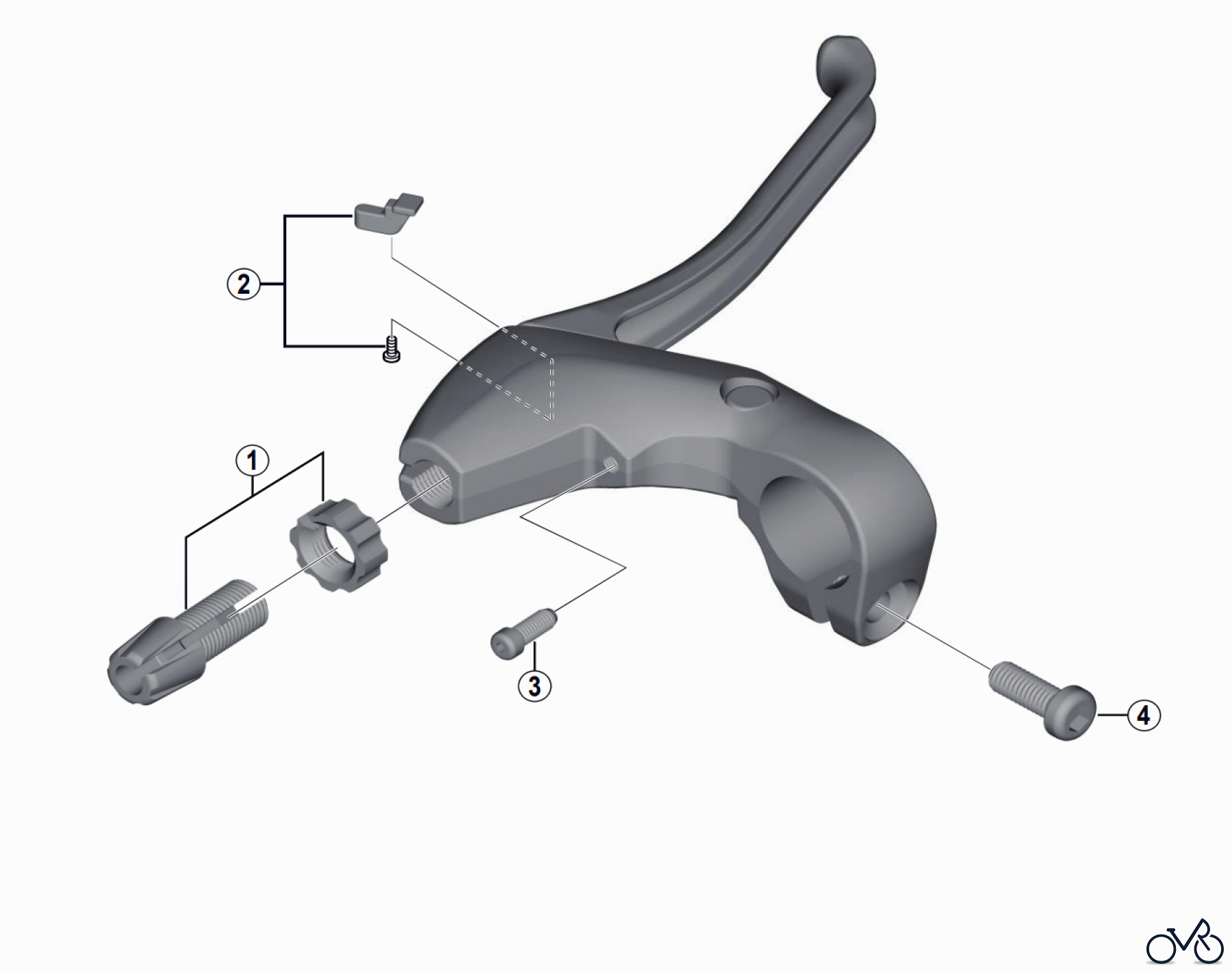 Shimano BL Brake Lever - Bremshebel BL-C6010 NEXUS Brake Lever