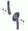 Shimano FC Front Chainwheel - Kurbelsatz, Vorderes Kettenblatt  FC-C6000 Nexus Crankset
