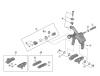 Shimano BR Brake - Bremse  BR-R9100 DURA-ACE Caliper Brake