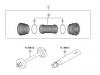 Shimano SM Smallparts - Kleinteile, RT, BT, BB, CD  BB-RS500-PB Bottom Bracket for Press-Fit