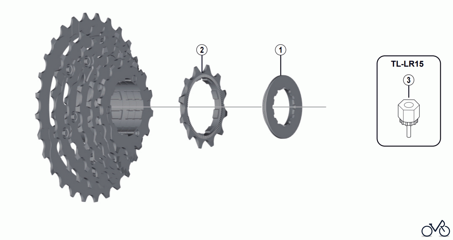 Shimano CS Cassette / Zahnkranz CS-HG200-7 Cassette Sprocket (7-speed)