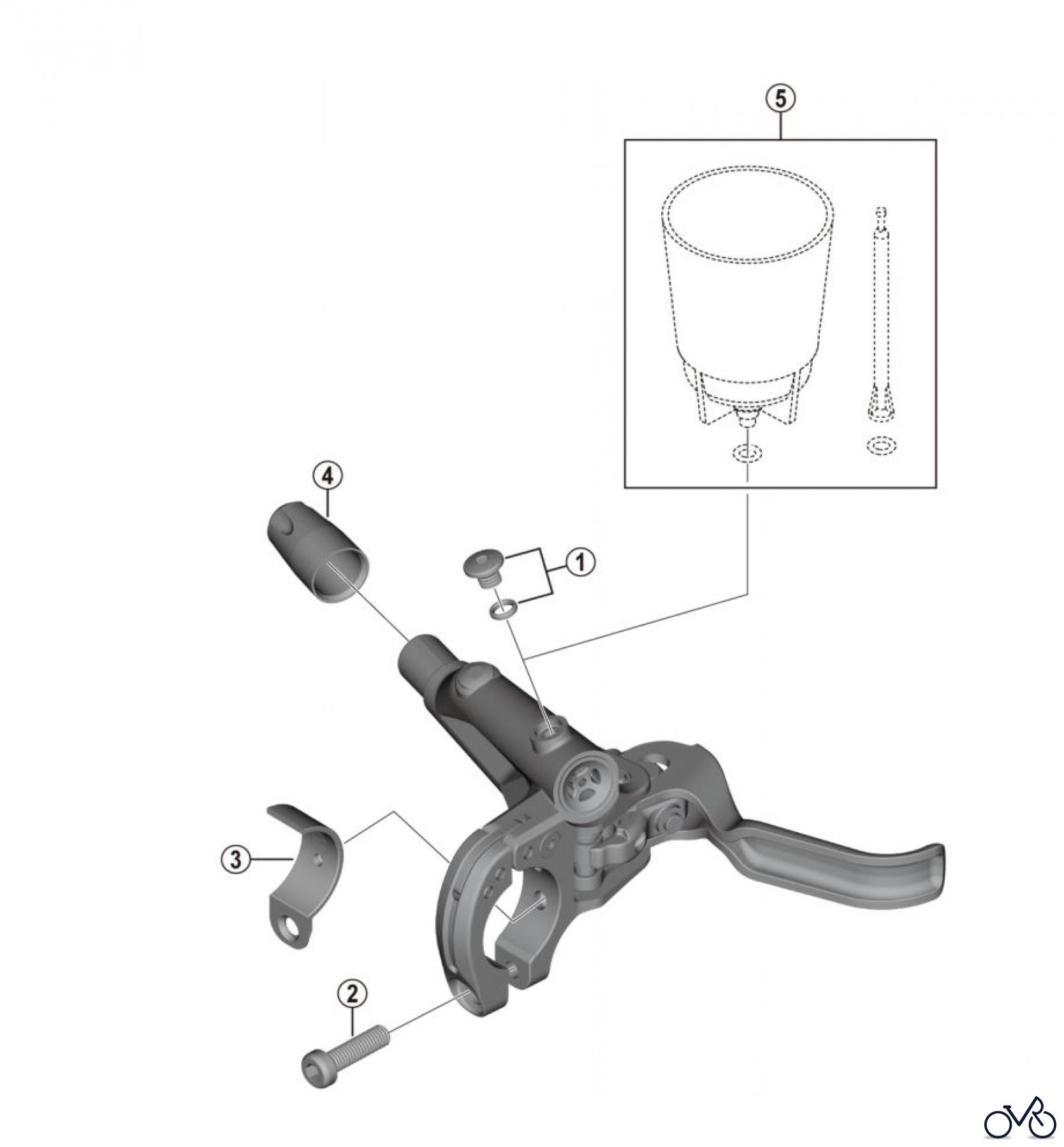 Shimano BL Brake Lever - Bremshebel BL-M6000 DEORE Brake Lever
