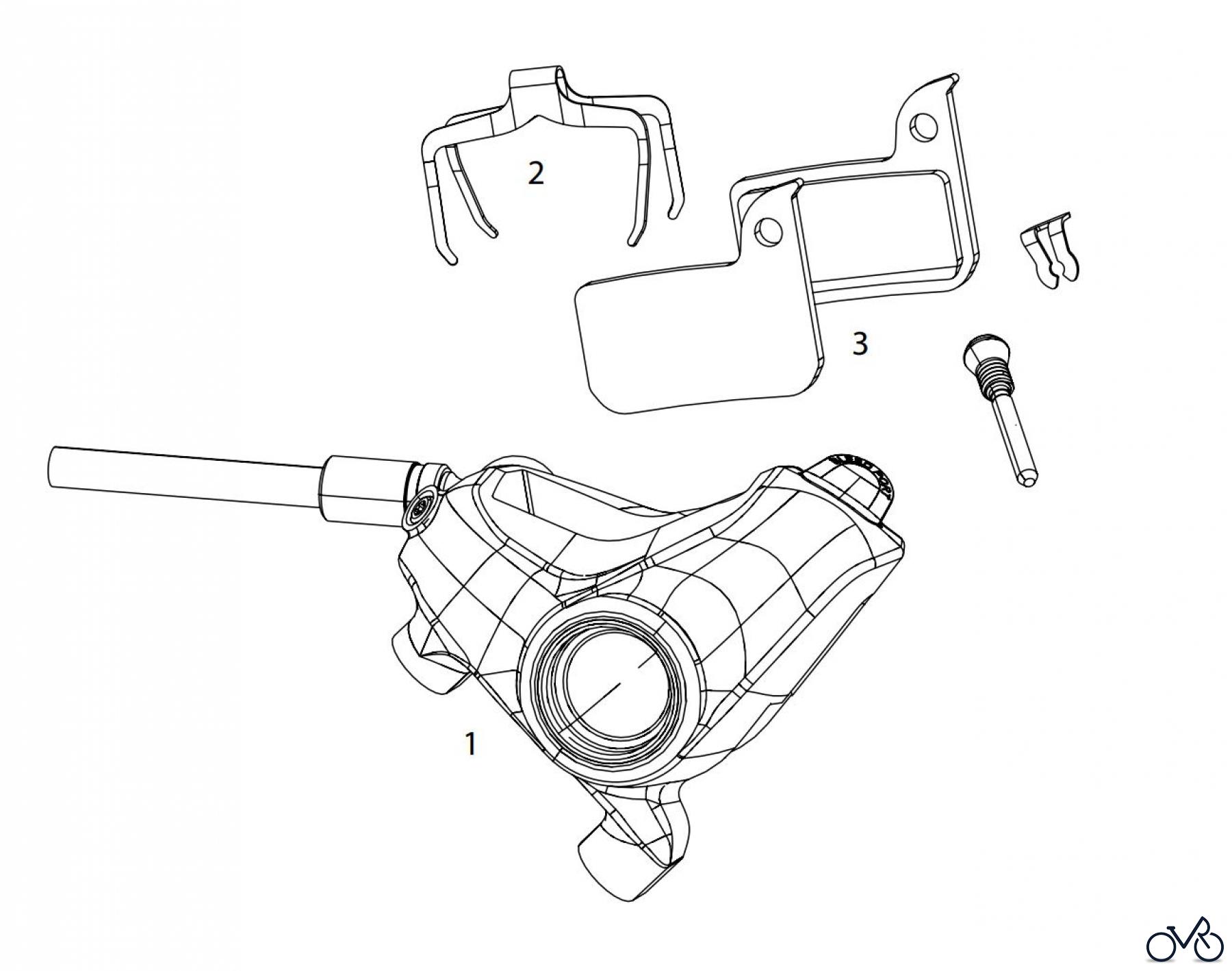  Sram Sram S900 HRD CALIPER