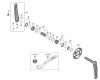 Shimano FC Front Chainwheel - Kurbelsatz, Vorderes Kettenblatt  FC-M6130-1 Deore Kurbelgarnitur 12-Fach