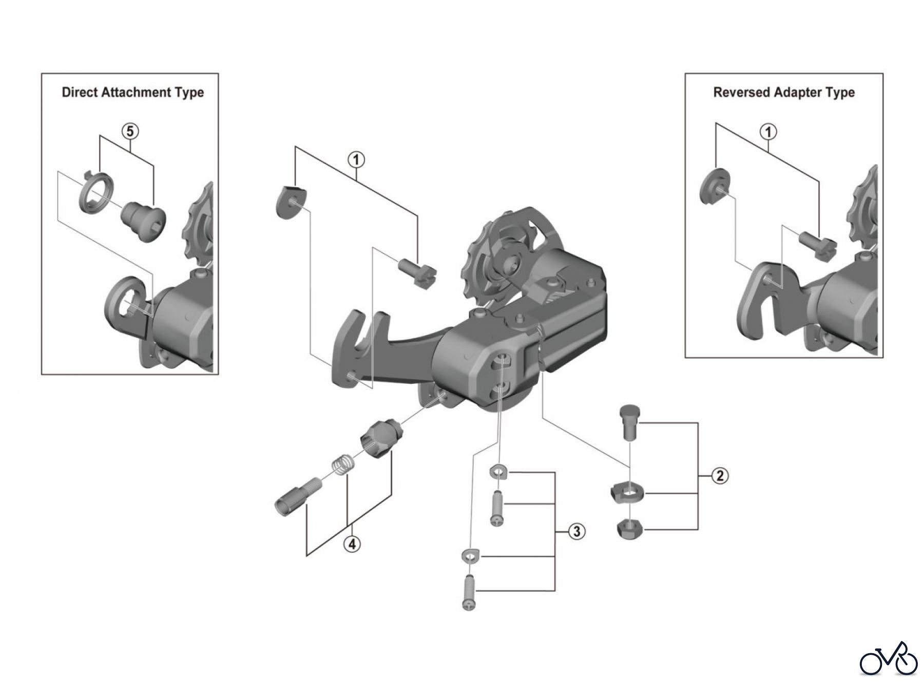  Shimano RD Rear Derailleur - Schaltwerk RD-TY200 Tourney Schaltwerk