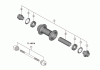 Shimano HB Hub - Vordere Nabe  HB-MT410 Deore Vorderradnabe