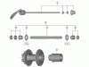 Shimano FH Free Hub - Freilaufnabe  FH-TX506 Hinterradnabe