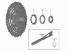Shimano CS Cassette / Zahnkranz  CS-M4100 DEORE  (10-speed) Cassette Sprocket