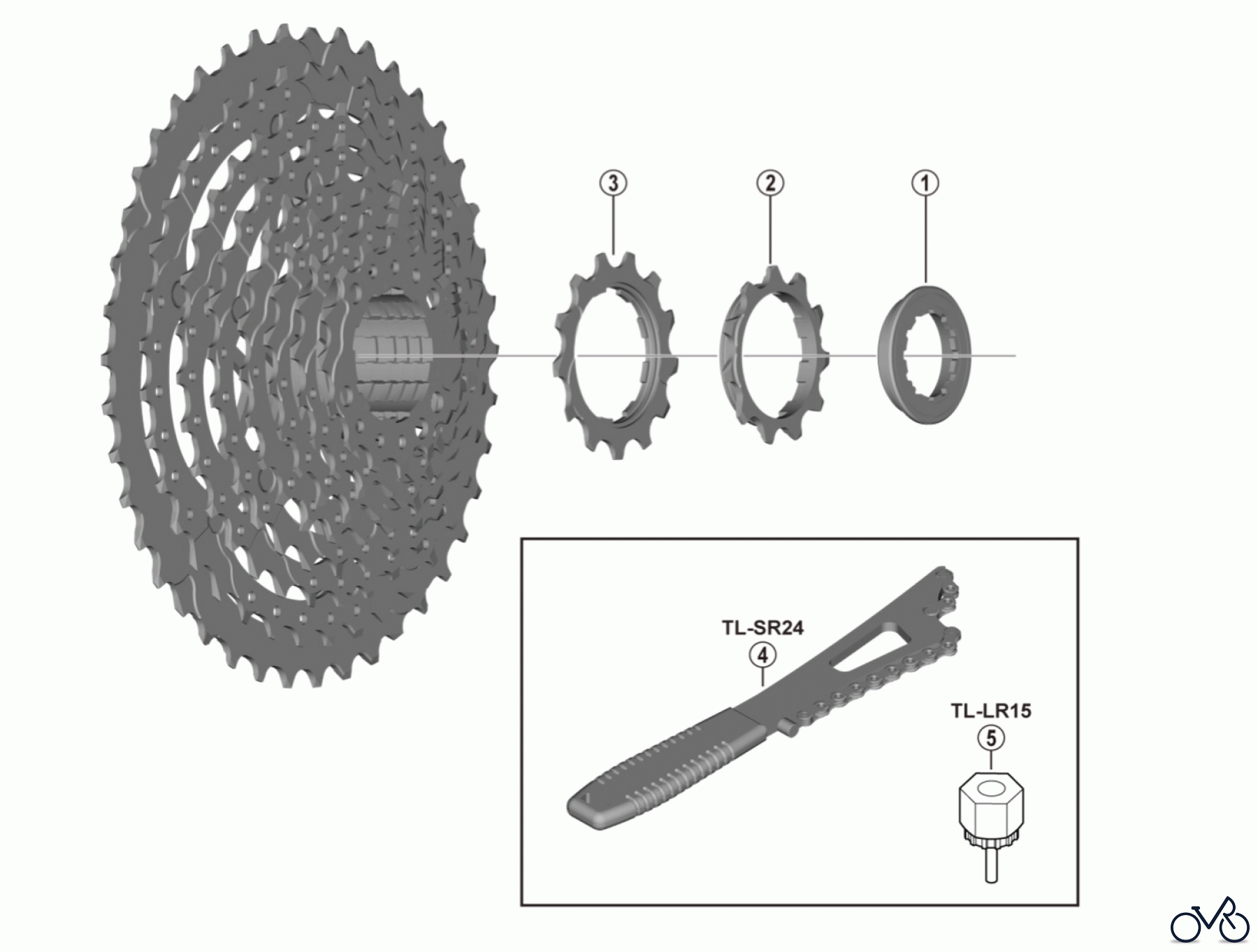 Shimano CS Cassette / Zahnkranz CS-M4100 DEORE (10-speed) Cassette Sprocket