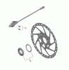 Shimano SM Smallparts - Kleinteile, RT, BT, BB, CD  RT-EM600, SM-DUE11 Disc Brake Rotor E-Bike STEPS