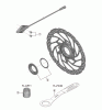 Shimano SM Smallparts - Kleinteile, RT, BT, BB, CD  RT-EM300, SM-DUE11 Bremsscheibe E-Bike Steps