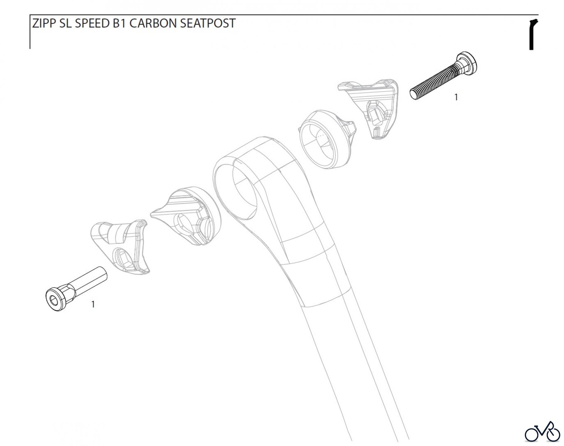  Sram Zipp ZIPP SL SPEED B1 CARBON SEATPOST