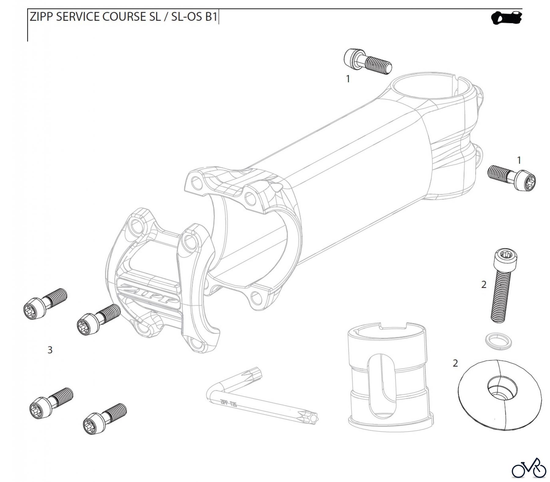 Sram Zipp ZIPP SERVICE COURSE SL / SL-OS B1