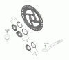 Shimano SM Smallparts - Kleinteile, RT, BT, BB, CD  RT-Cl800