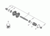 Shimano FH Free Hub - Freilaufnabe  FH-TC600-MS-B 12-speed FH-TC600-HM-B 11/10/9/8-speed