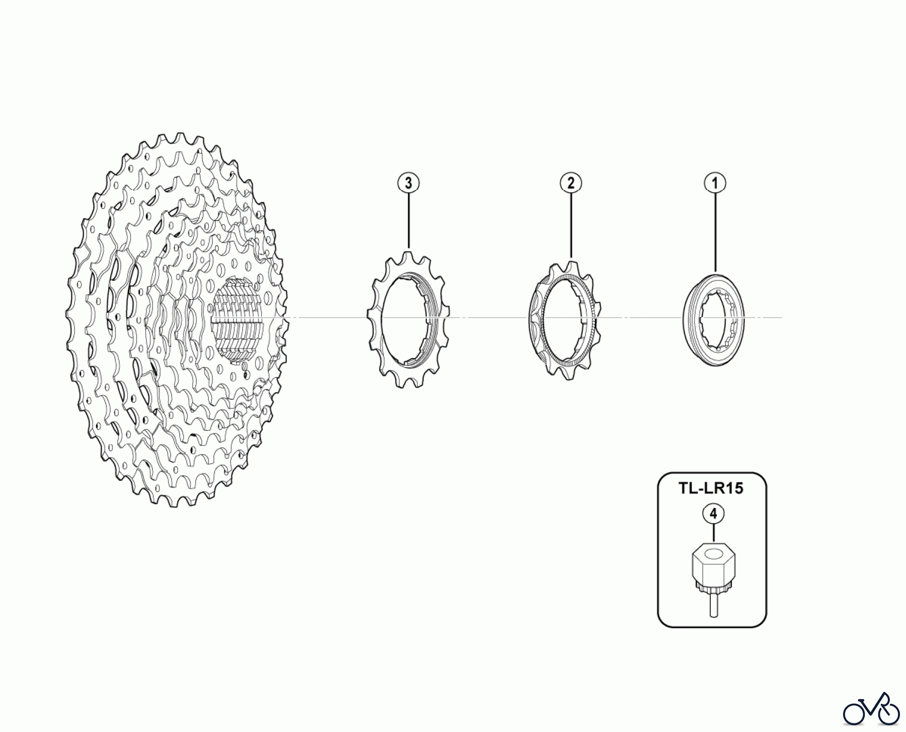 Shimano CS Cassette / Zahnkranz CS-HG62 Cassette Sprocket (10-Speed)