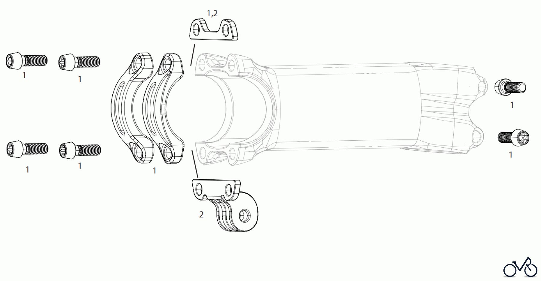  Sram Sram ATMOS - Stem