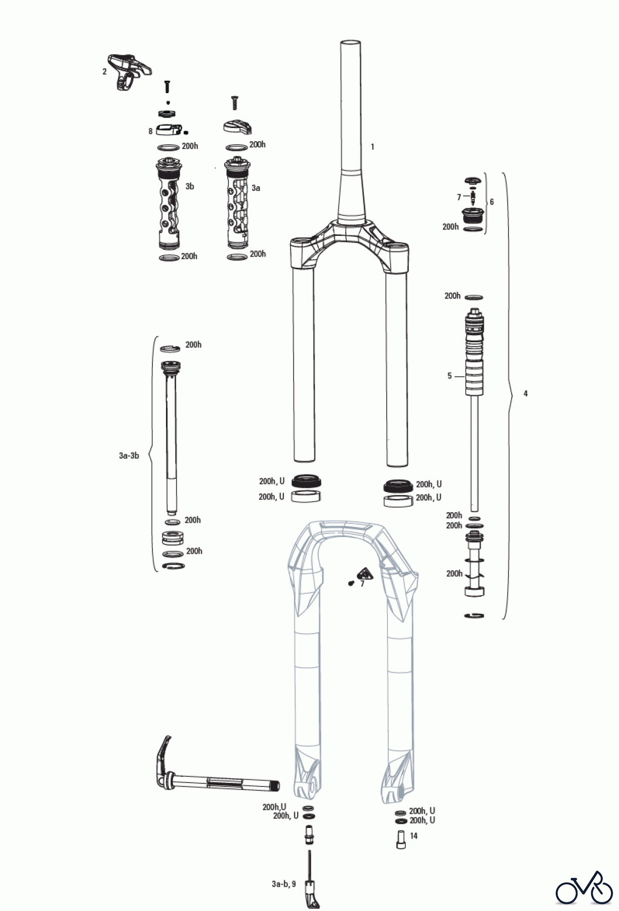 Sram RockShox JUDY GOLD RL A1-A3 (2018+)