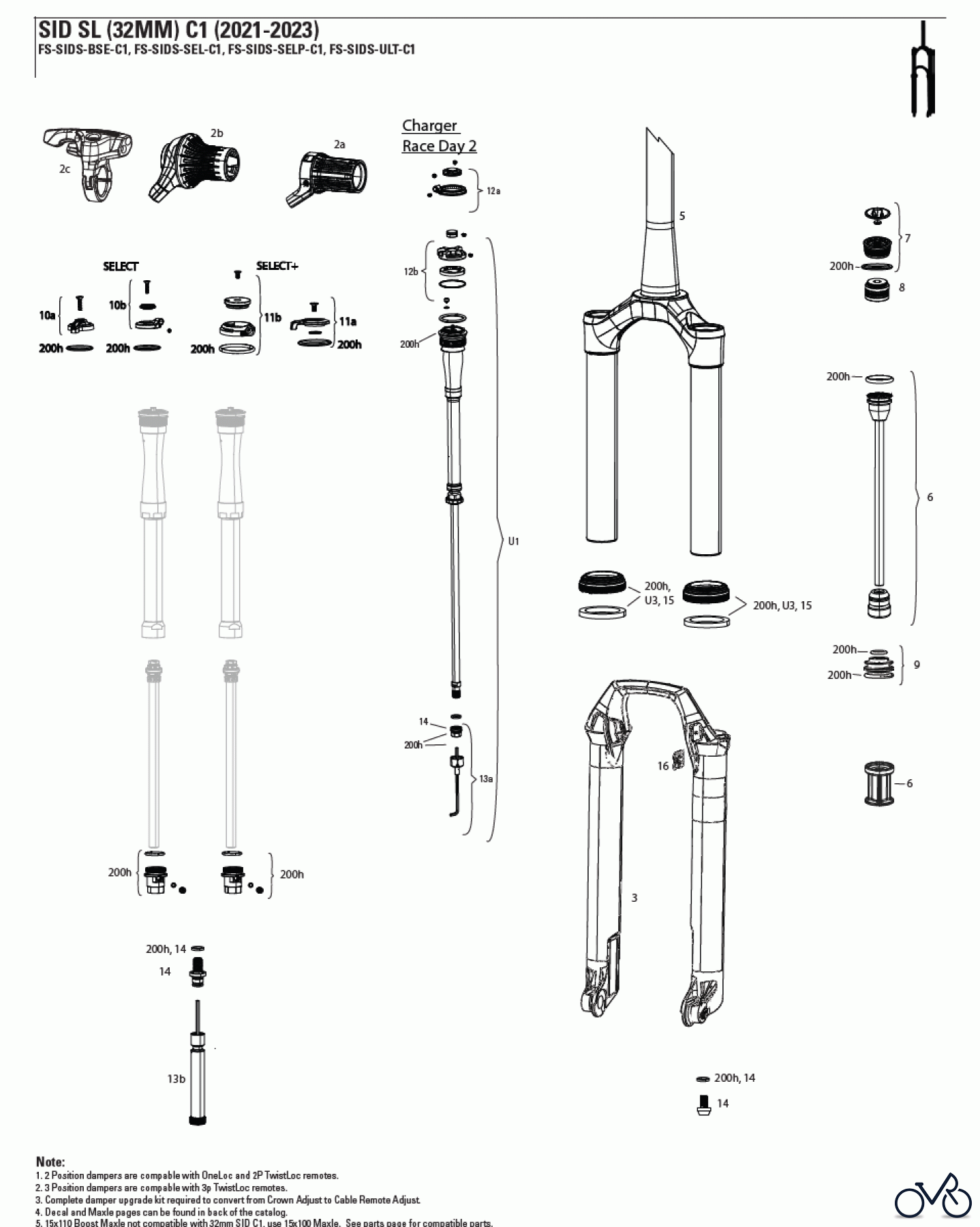  Sram RockShox SID SL (32MM) C1 (2021-2023)