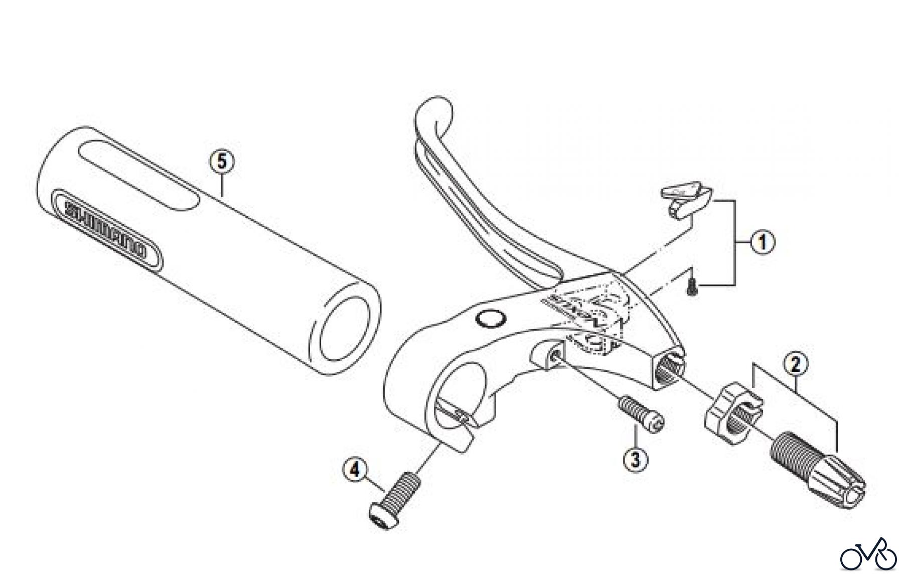  Shimano BL Brake Lever - Bremshebel BL-IM60-04