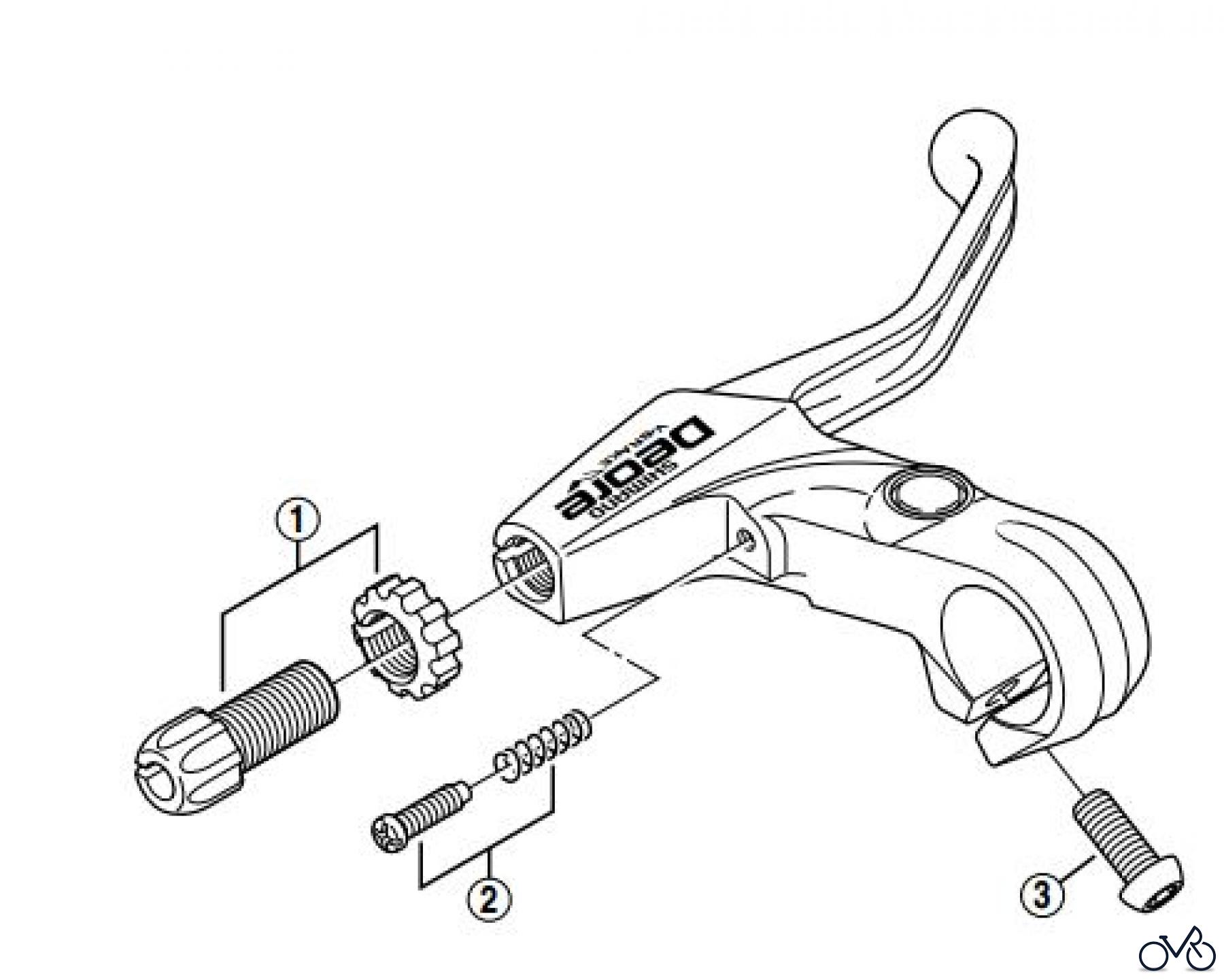 Shimano BL Brake Lever - Bremshebel BL-M510