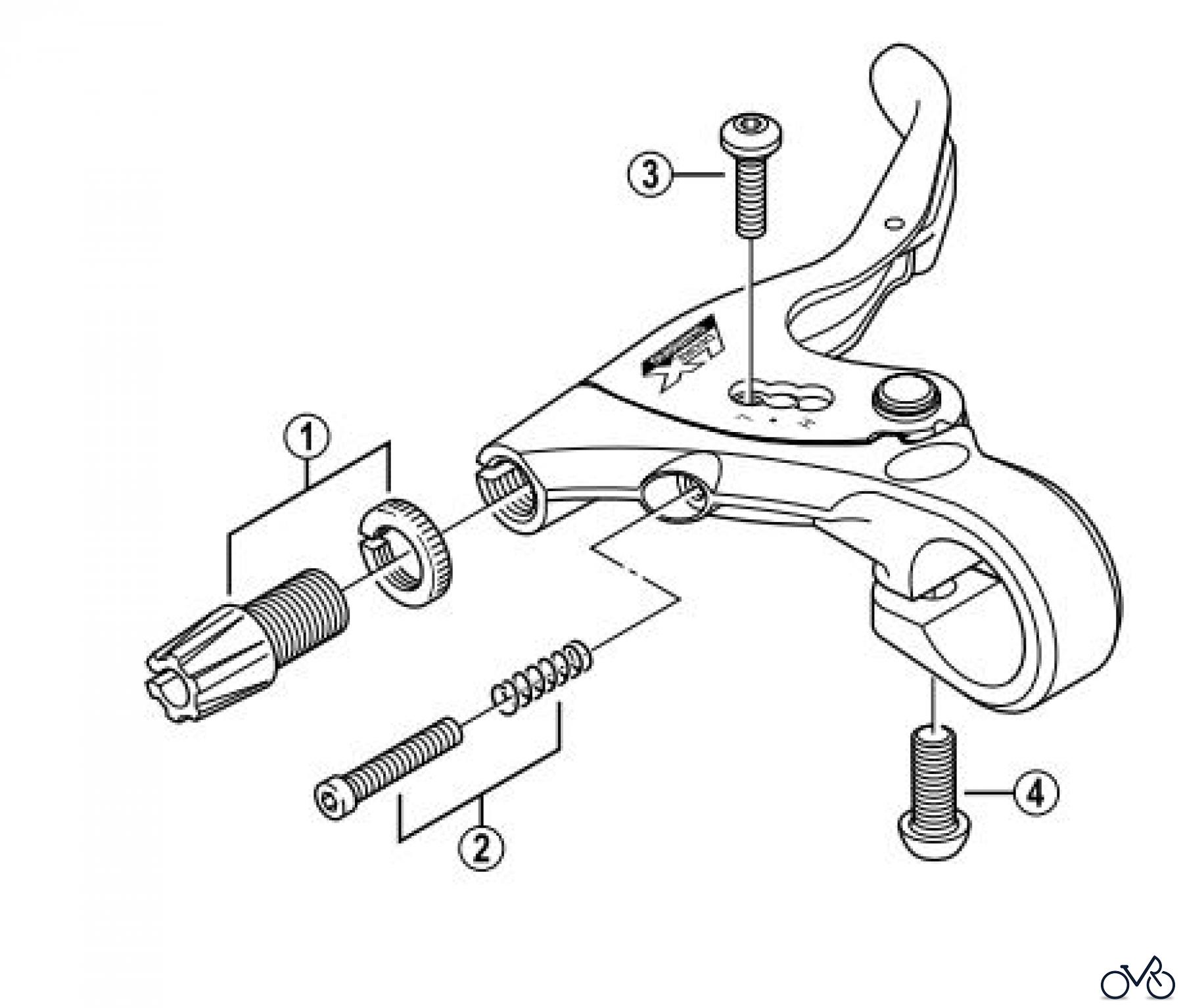  Shimano BL Brake Lever - Bremshebel BL-M570-03
