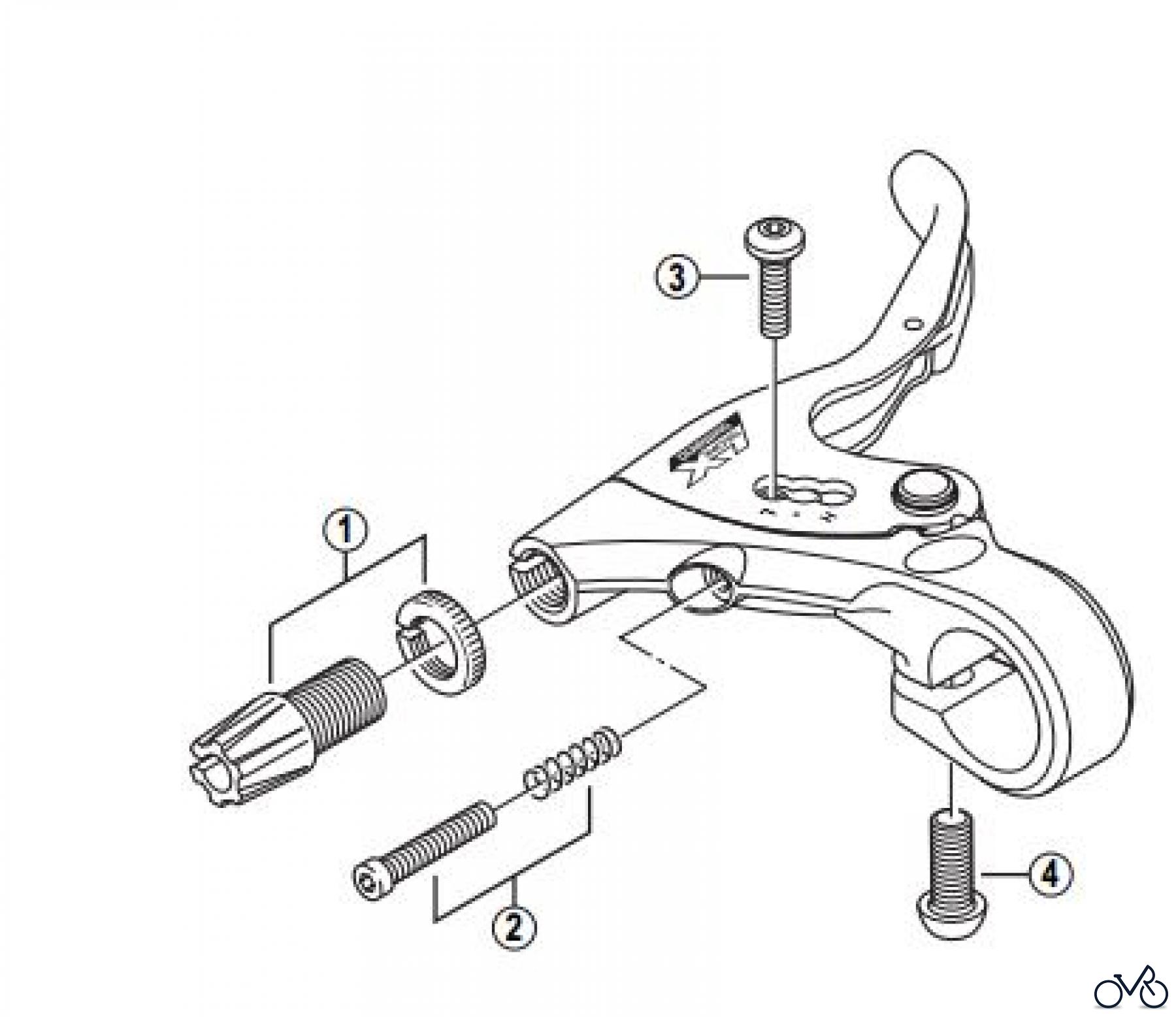  Shimano BL Brake Lever - Bremshebel BL-M570-04