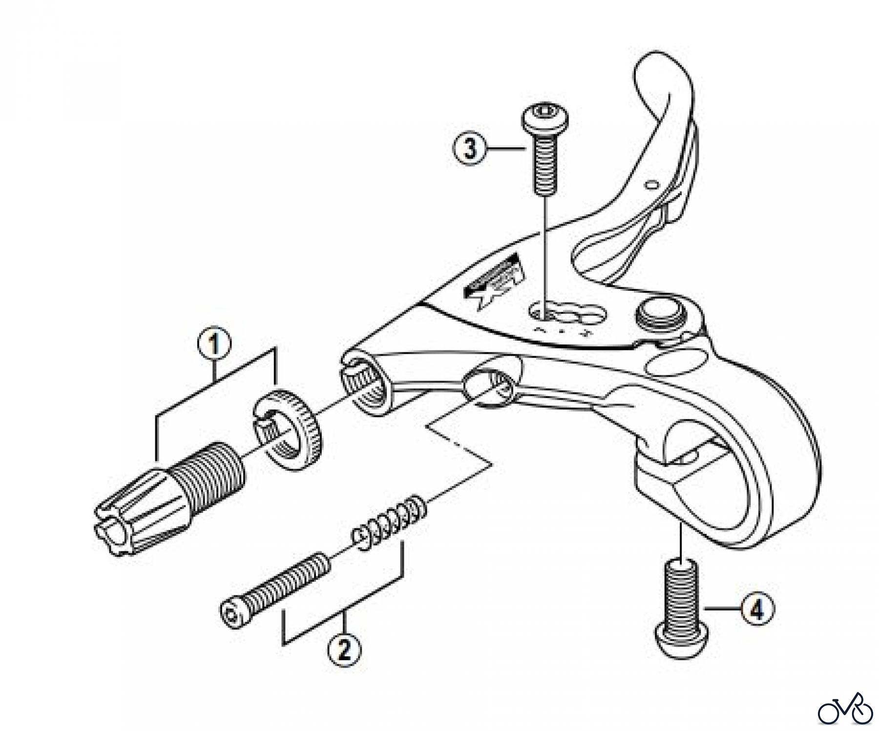 Shimano BL Brake Lever - Bremshebel BL-M570-M570-G
