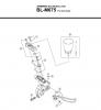 Shimano BL Brake Lever - Bremshebel  BL-M675-3394