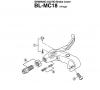 Shimano BL Brake Lever - Bremshebel  BL-MC18