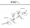 Shimano BL Brake Lever - Bremshebel  BL-T605-2865