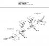 Shimano BL Brake Lever - Bremshebel  BL-T605-2865A
