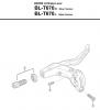 Shimano BL Brake Lever - Bremshebel  BL-T670-3305